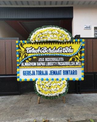 Papan Bunga Duka di Waluran